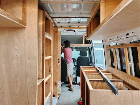 Building DIY Camper Van Cabinets InAra By May Pham