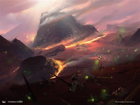 Battlefield Forge MtG Art From The Brothers War Set By Thomas Stoop