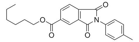 1 3 DIOXO 2 P TOLYL 2 3 DIHYDRO 1H ISOINDOLE 5 CARBOXYLIC ACID HEXYL