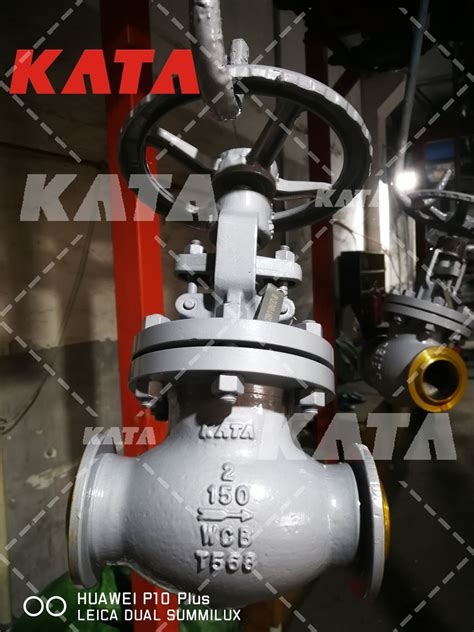 Kata API JIS DIN Standard Globe Valve Butt Welded End Wcb Stainless