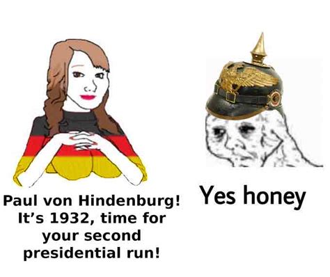 Weimar Republic 1932 Colorized Rpresidentialracememes