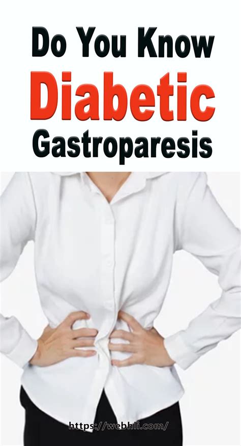 Do You Know Diabetic Gastroparesis | Healthy Lifestyle