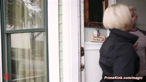 Blond Submissive Man Whipped By Milf Femdom