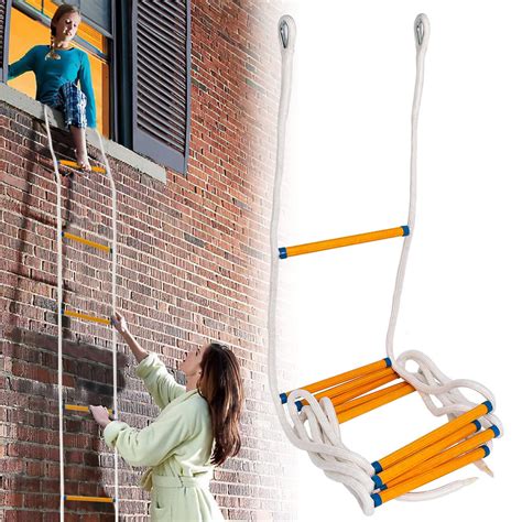 Fire Escape Ladder Story Ft Rope Ladder Fire Escape Story