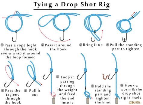 How To Tie A Drop Shot Rig Tips Steps Uses Video Instructions