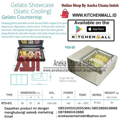 Jual GEA G3 SS GELATO COUNTERTOP PEMAJANG ICE CREAM GELATO SHOWCASE