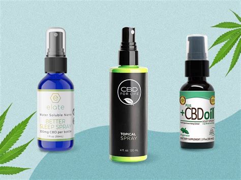 7 Best Cbd Sprays Of 2021 Oral And Topical