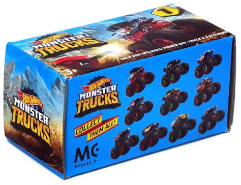Hot Wheels Monster Trucks 2019 Series 1 Monster Trucks Mystery Pack Version 1 Mattel Toys ToyWiz