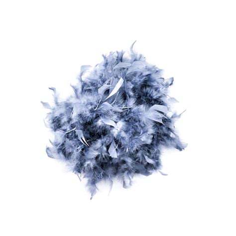 Gray Feather Boa Mardi Gras Bonanza