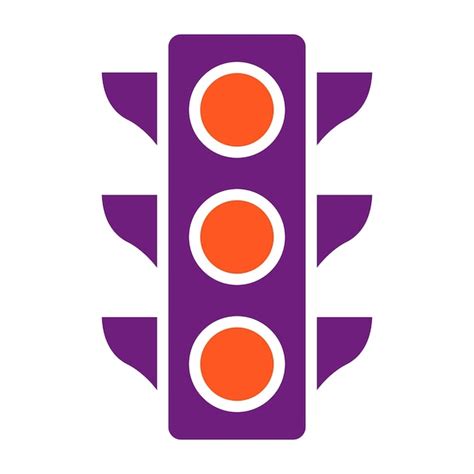 Premium Vector Traffic Lights Vector Icon Design Illustration