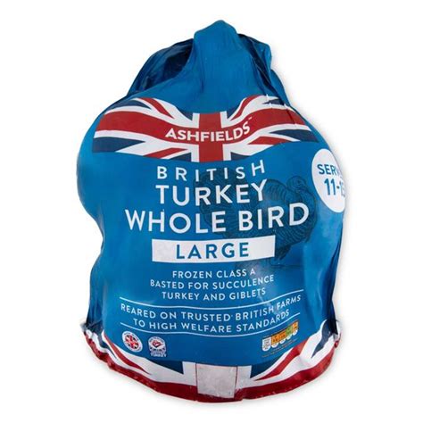 Ashfields Large British Turkey Whole Bird Kg Aldi