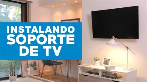 C Mo Instalar Soportes Tv Youtube