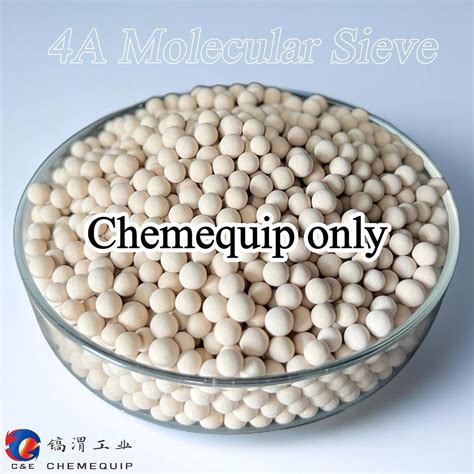 4A Molecular Sieve Water Softener High End Adsorption Heat Dry Gas