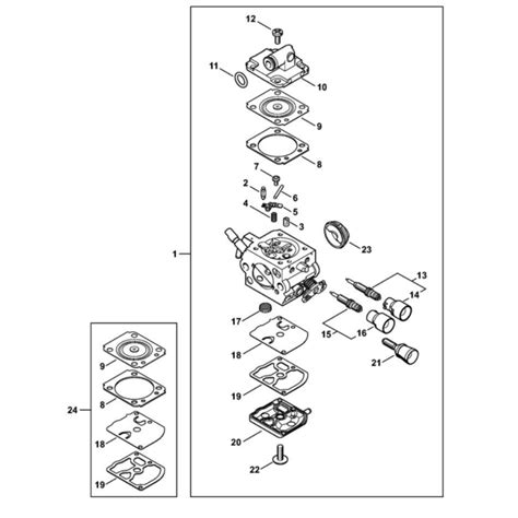 Carburetor For Stihl Ms 194 T Chainsaw Lands Engineers