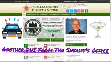 Pinellas County Sheriff Admin Staff Arrested For Dui And Fired