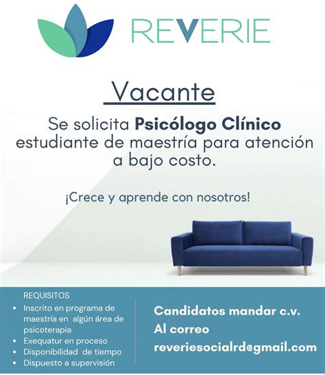 Psicólogo clínico Tu Empleo RD