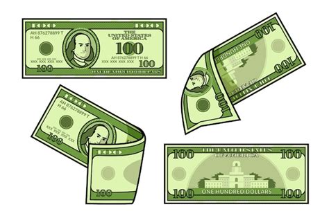 100 dollar bill clipart Vectors & Illustrations for Free Download | Freepik