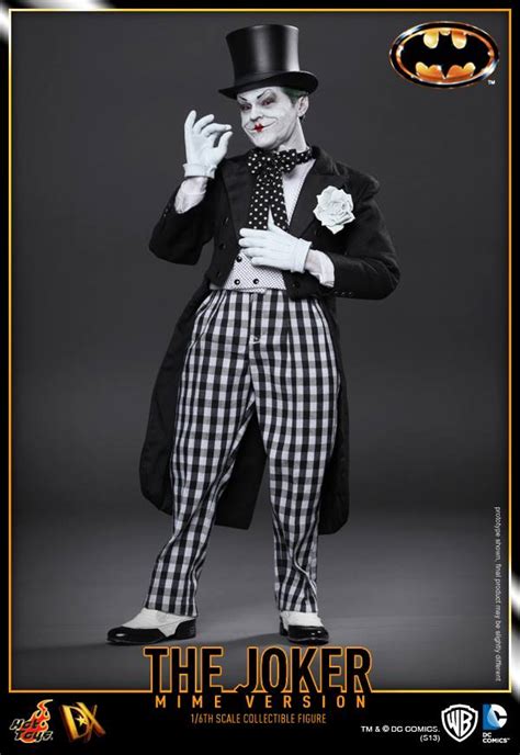 Hot Toys Batman 1989 The Joker Mime Version The Toyark News