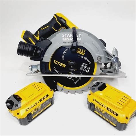 Jual Mesin Circular Saw Mm Cordless Brushless V Stanley Sbc