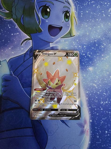 Pokemon Kaart Shiny Eldegoss V Swsh Black Star Promo