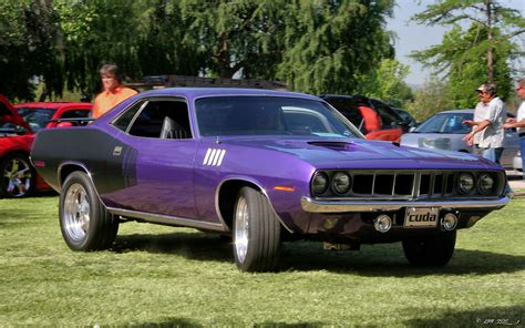 1971 Plymouth Cuda Purple Fvr Rex Gray Flickr