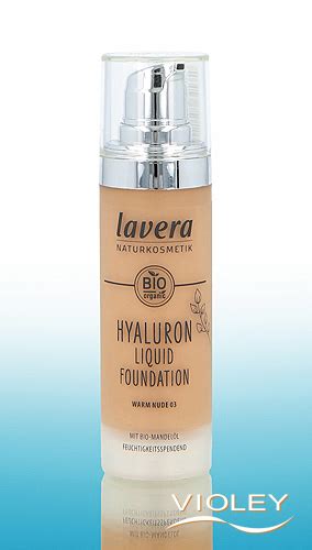 Lavera Hyaluron Liquid Foundation Warm Nude 03 30 Ml