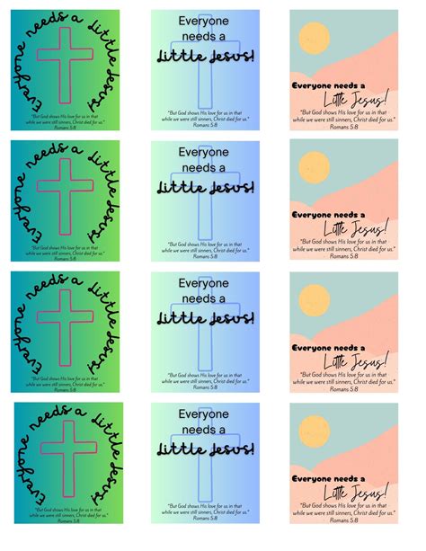 Everyone Needs a Little Jesus Printable | Instant Download | Jesus