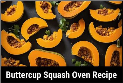 how to cook buttercup squash in the oven