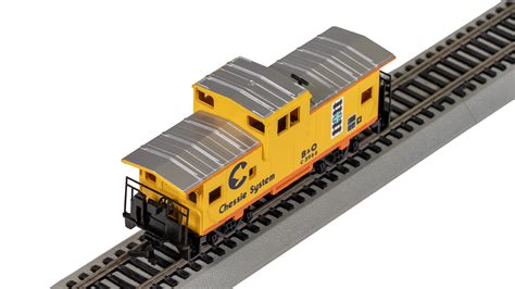 Wide Vision Caboose Chessie Yellow