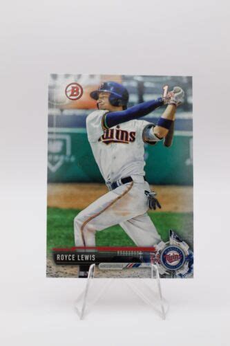 2017 Bowman Draft BD 1 Royce Lewis 1st Bowman Minnesota Twins EBay