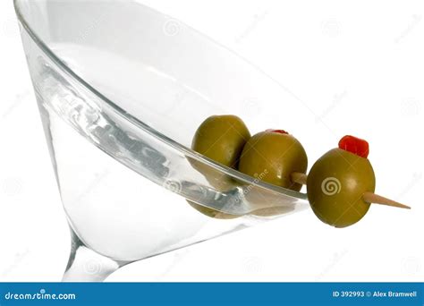 Three Olive Martini Stock Photos - Image: 392993