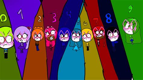 Akumajacks Akumatized Numberjacks By Lovfawn On Deviantart