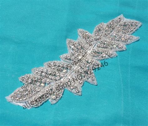 10pcs Wholesale Bridal Crystal Applique Popular Strass Garment