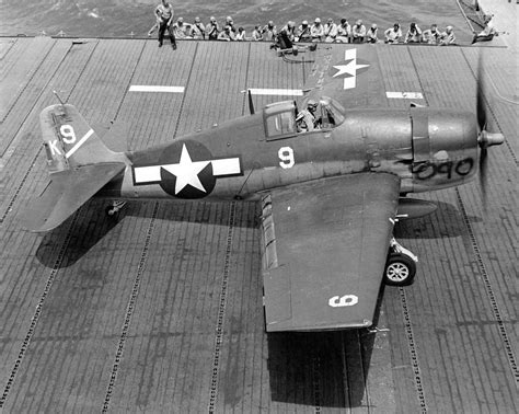 Photo F F Hellcat Of Fighting Squadron Aboard The Fleet Carrier