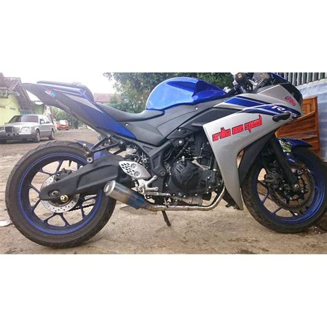 Jual Knalpot Racing Dx Gpr Fullsystem Underbelly Yzf R Atau Mt