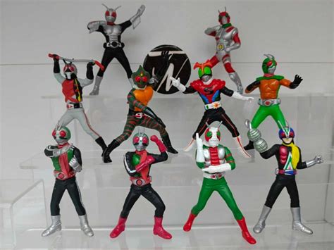 Bandai Hg Gashapon Kamen Rider Showa Set Of Hobbies Toys Toys