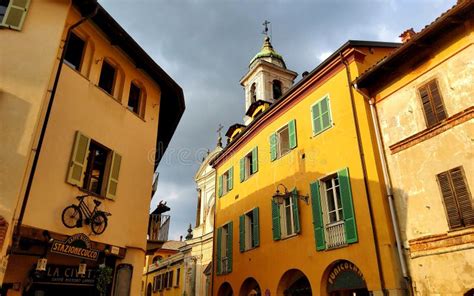 Biella City, Piedmont Region, Italy. Art, History and Architecture Editorial Stock Photo - Image ...