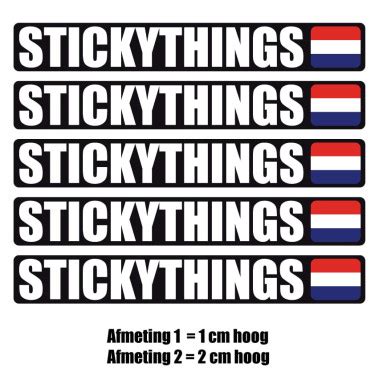 Landen Sticker Vlag Nederland Stickythings Nl