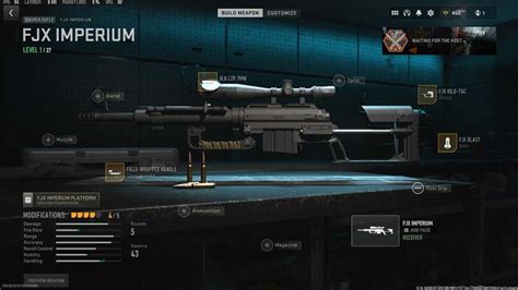 Best Fjx Imperium Loadout And Attachments In Warzone 2 And Mw2 Pro Game