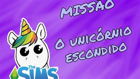 MISSÃO O unicórnio escondido Gabi sims YouTube