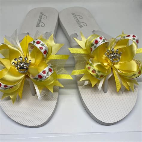 Princess Flip Flops Etsy