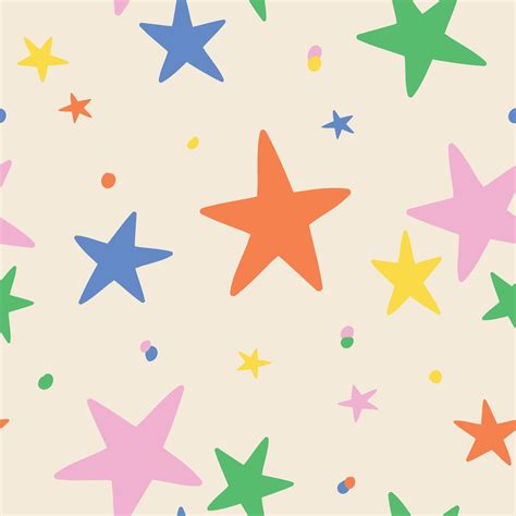 Stars seamless pattern. Stars background. Stars wallpaper. 19571226 ...