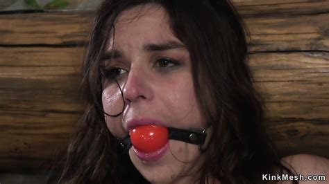 Hairy Pussy Babe Gets Banged In Bondage