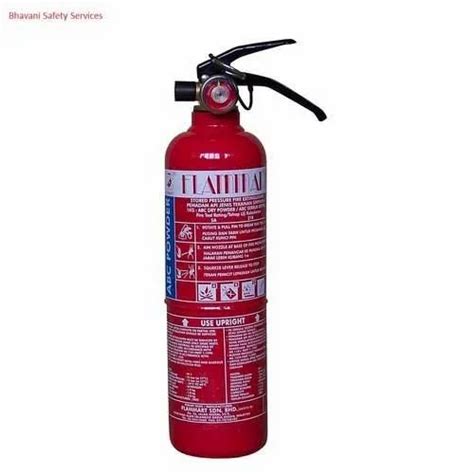 Safe Pro Mild Steel Portable Fire Extinguisher For Office Capacity 2kg At Rs 800 In Surat