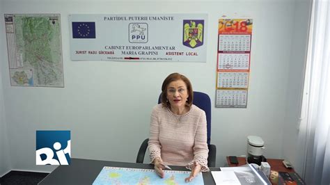 Europarlamentarul Maria Grapini la cabinetul dinl Pitești YouTube