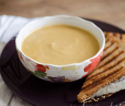 Butternut Squash Soup and Sandwich - Oh So Delicioso