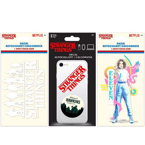 Buy Stranger Things Sticker Set 3 Premium Stranger Things Decals For