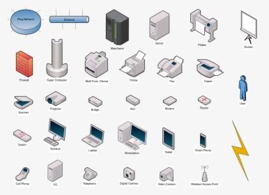 Network Diagram With Draw - Draw Io Network Diagram, HD Png Download ...