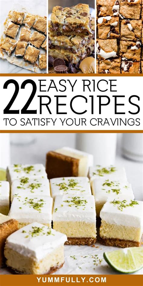 22 Dessert Bar Recipes To Satisfy Your Cravings Yummy And Fully