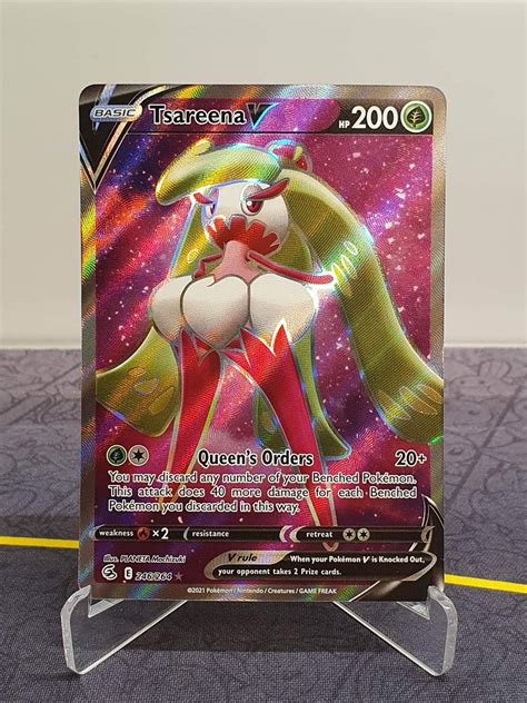 Tsareena V Ultra Rare Full Art Fusi K P P Tradera